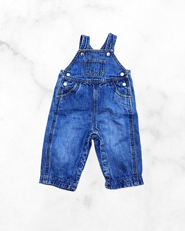 gymboree ♡ 0-3 mo ♡ medium wash denim overalls