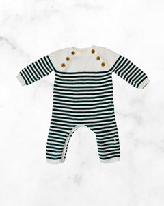 hallmark ♡ 3-6 mo ♡ knit striped romper