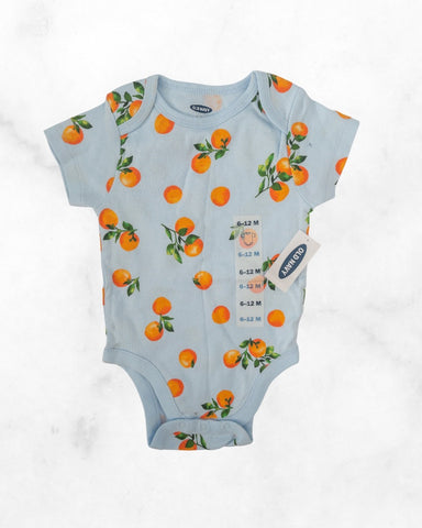 old navy ♡ 6-12 mo ♡ orange bodysuit