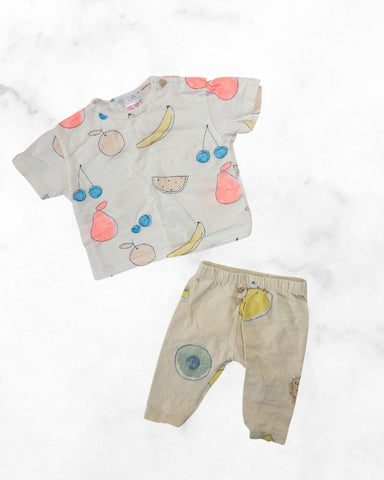 zara ♡ 1-3 mo ♡ fruit theme set