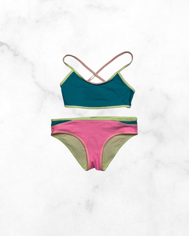 ivivva ♡ 6 ♡ colour block bikini