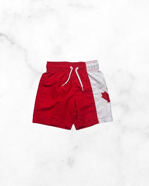 place sport ♡ 4t ♡ canada flag swim short