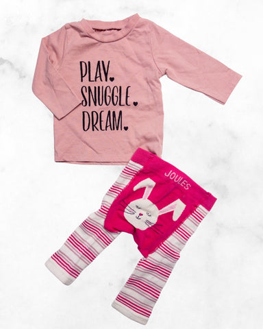 emily & oliver/joules ♡ 3-6 mo ♡ play snuggle dream set
