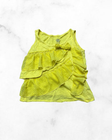 jessica simpson ♡ 6 ♡ polka dot ruffle tank