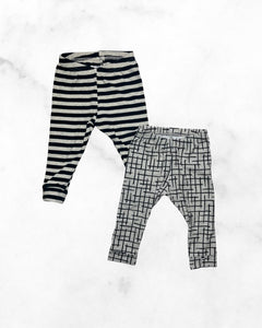 little & lively ♡ 9-12 mo ♡ striped legging bundle