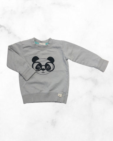 turtledove london ♡ 0-6 mo ♡ panda crew sweater