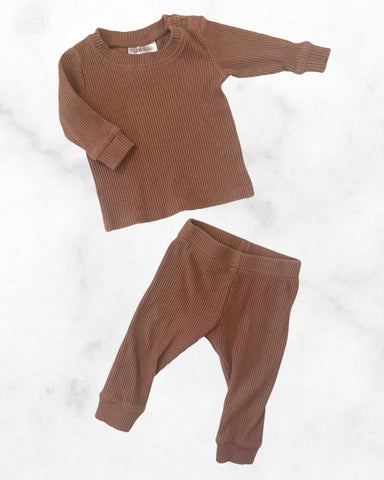 rylee & cru ♡ 3-6mo ♡ ribbed set