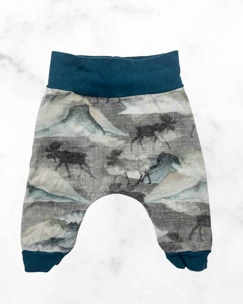 little loves oasis ♡ 0-3 mo ♡ moose harem pants