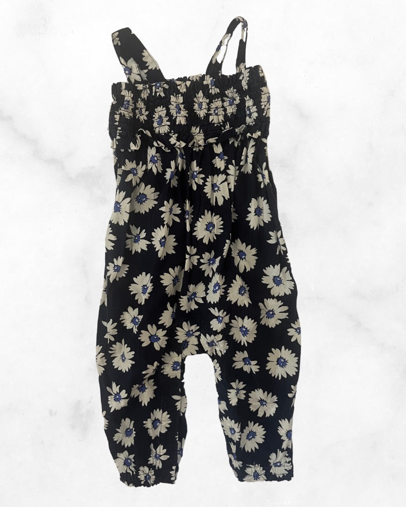 gap ♡ 6-12mo ♡ floral jumpsuit