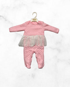 chick pea ♡ 3-6 mo ♡ quilted tulle one piece