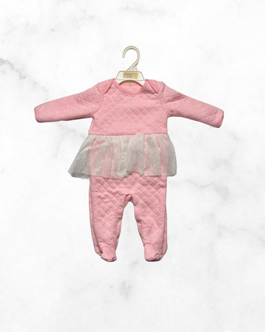 chick pea ♡ 3-6 mo ♡ quilted tulle one piece