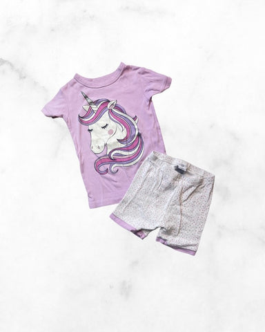 gap ♡ 4t ♡ unicorn pj short set