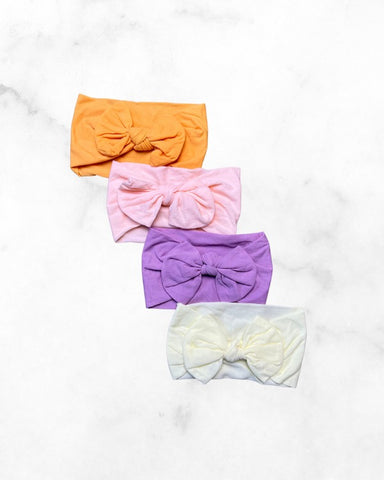 small shop ♡ o/s ♡ yellow nylon headband bundle