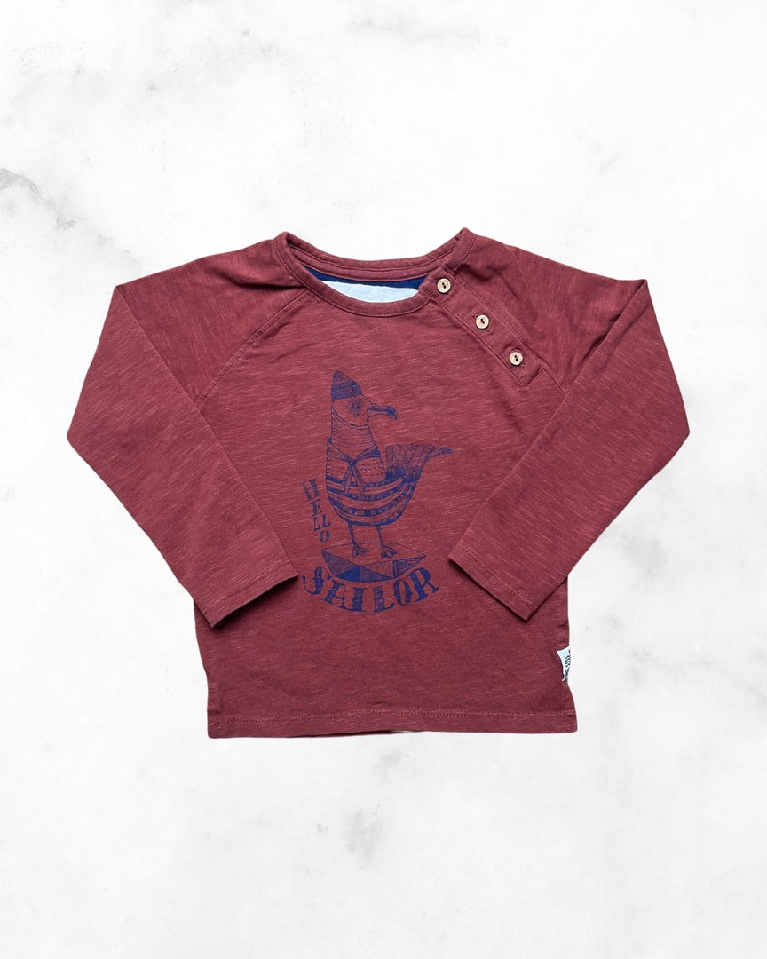 noppies ♡ 18-24 mo ♡ hello sailor long sleeve