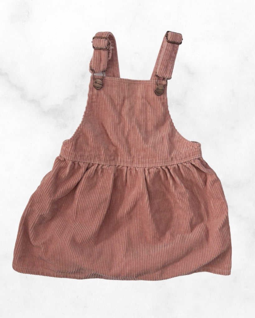 zara ♡ 18-24mo ♡ corduroy overall dress