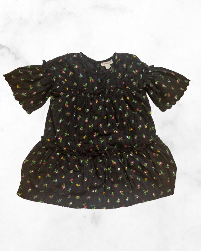 crew cuts ♡ 3t ♡ floral ruffle dress