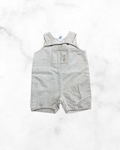 gap ♡ 6-12 mo ♡ bunny linnen overalls