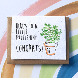sew sweet ♡ greeting card ♡ excite-mint