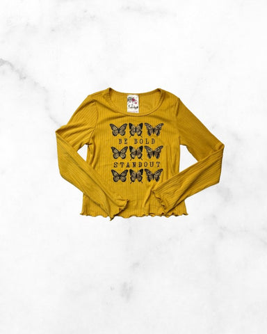 jenna & jessie ♡ 10 ♡ be bold butterfly long sleeve