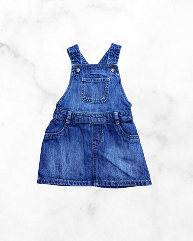 old navy ♡ 18-24 mo ♡ medium wash denim jumper