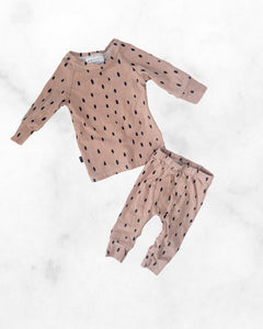 faction + three co. ♡ 0-3mo ♡ legging and long sleeve set