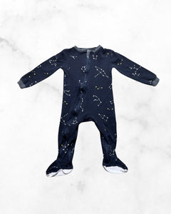 zippy jamz ♡ 18-24 mo ♡ constellation zipper footie pjs