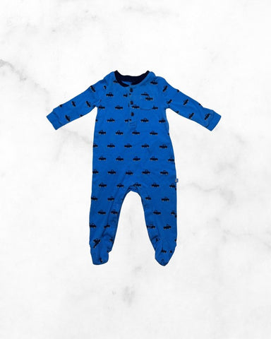 gap ♡ 6-9 mo ♡ truck henley sleeper