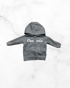 canadiana ♡ 3-6 mo ♡ zippered hoodie