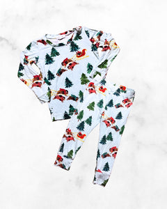 angel dear ♡ 18-24 mo ♡ christmas sleigh pj set