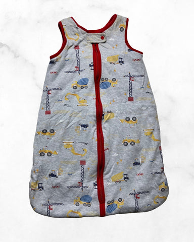 little red caboose ♡ 6-18 mo ♡ construction cotton sleep sack