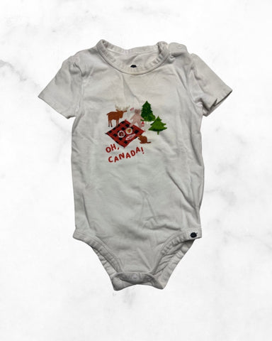 rise little earthling ♡ 9-12 mo ♡ oh canada bodysuit