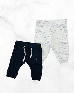 noppies/ indigo ♡ 0-3 mo ♡ newborn leggings bundle