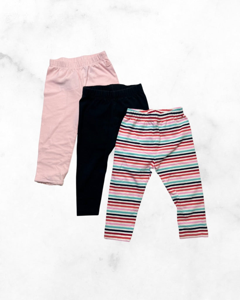 gap ♡ 12-18 mo ♡ 3-piece leggings bundle