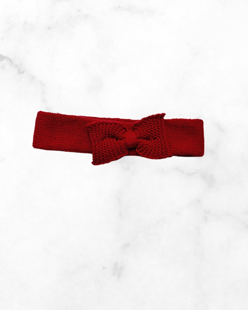unknown ♡ o/s ♡ knit bow headband