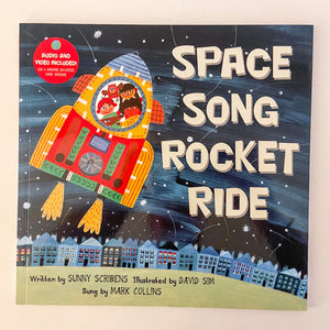 paperback book ♡  ♡ space song rocket ride