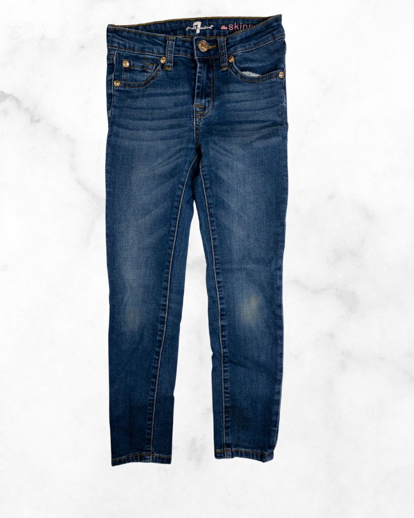 7 for all mankind ♡ 7Y ♡ the skinny jean (stretchy)
