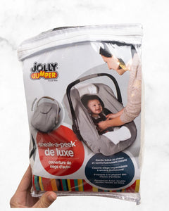jolly jumper ♡ o/s ♡ sneak-a-peek carseat cover black