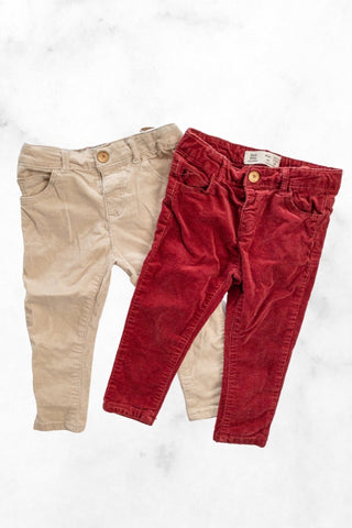 zara ♡ 12-18 mo ♡ set of two cords