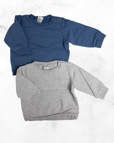 h&m ♡ 6-9 mo ♡ crew neck sweatshirt bundle