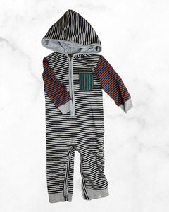 me & henry ♡ 12-18 mo ♡ multi stripe romper