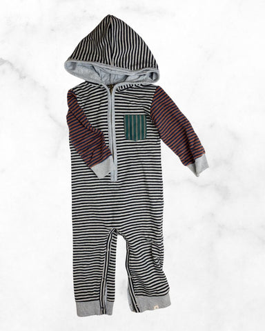 me & henry ♡ 12-18 mo ♡ multi stripe romper