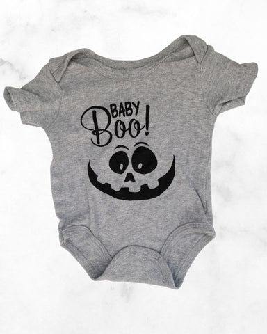 halloween ♡ 6-9 mo ♡ boo onesie